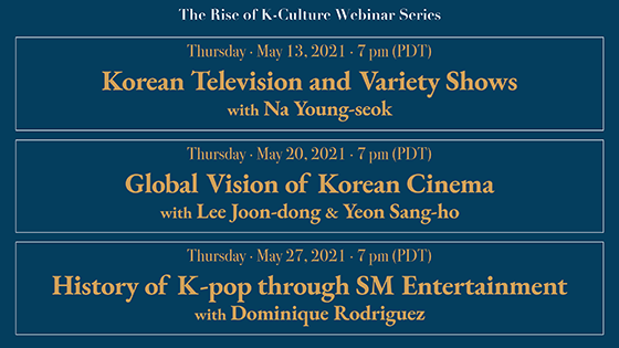 The Rise of K-Culture Webinar Series