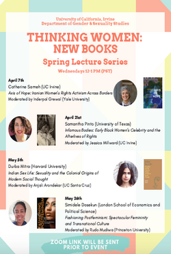 Thinking Women: New Books Spring Lecture Series