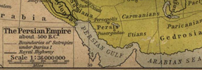 Ancient Persian Map
