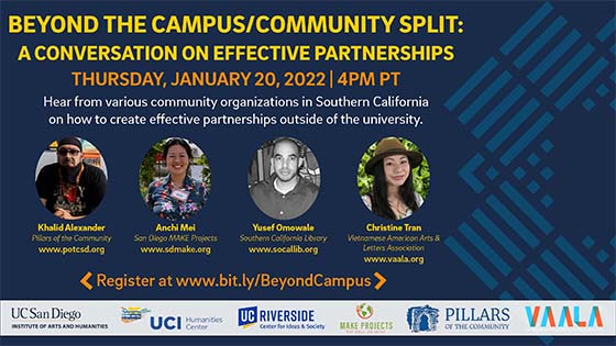 Watch it here! Beyond the Campus/Community Split: A Conversation on Effective Partnerships